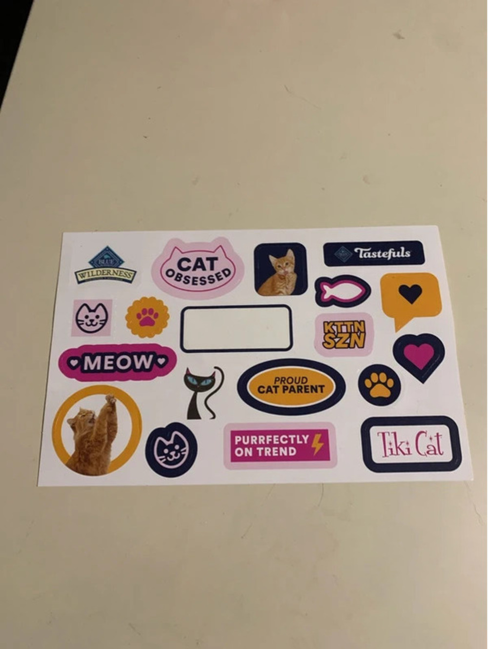 Cat stickers
